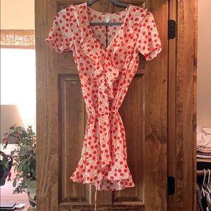 Beach Riot Cherry Wrap Dress